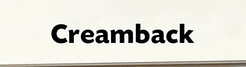 1 Sided - Creamback