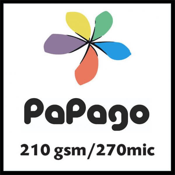 Papago 210gsm/270mic