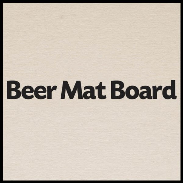 Beer Mat / Scent Board